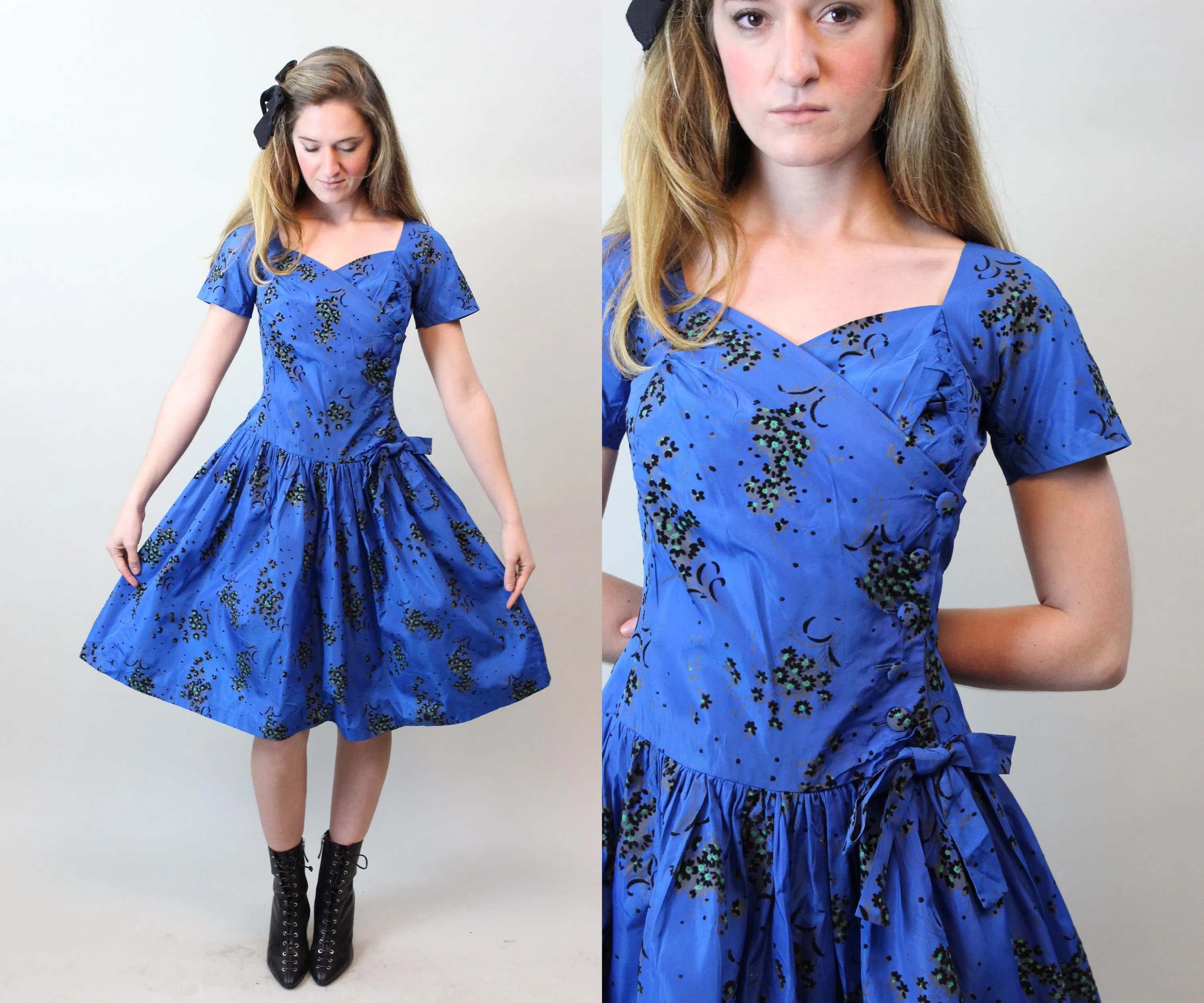 1950s BIJOU original dropwaist dress xs | new spring summer