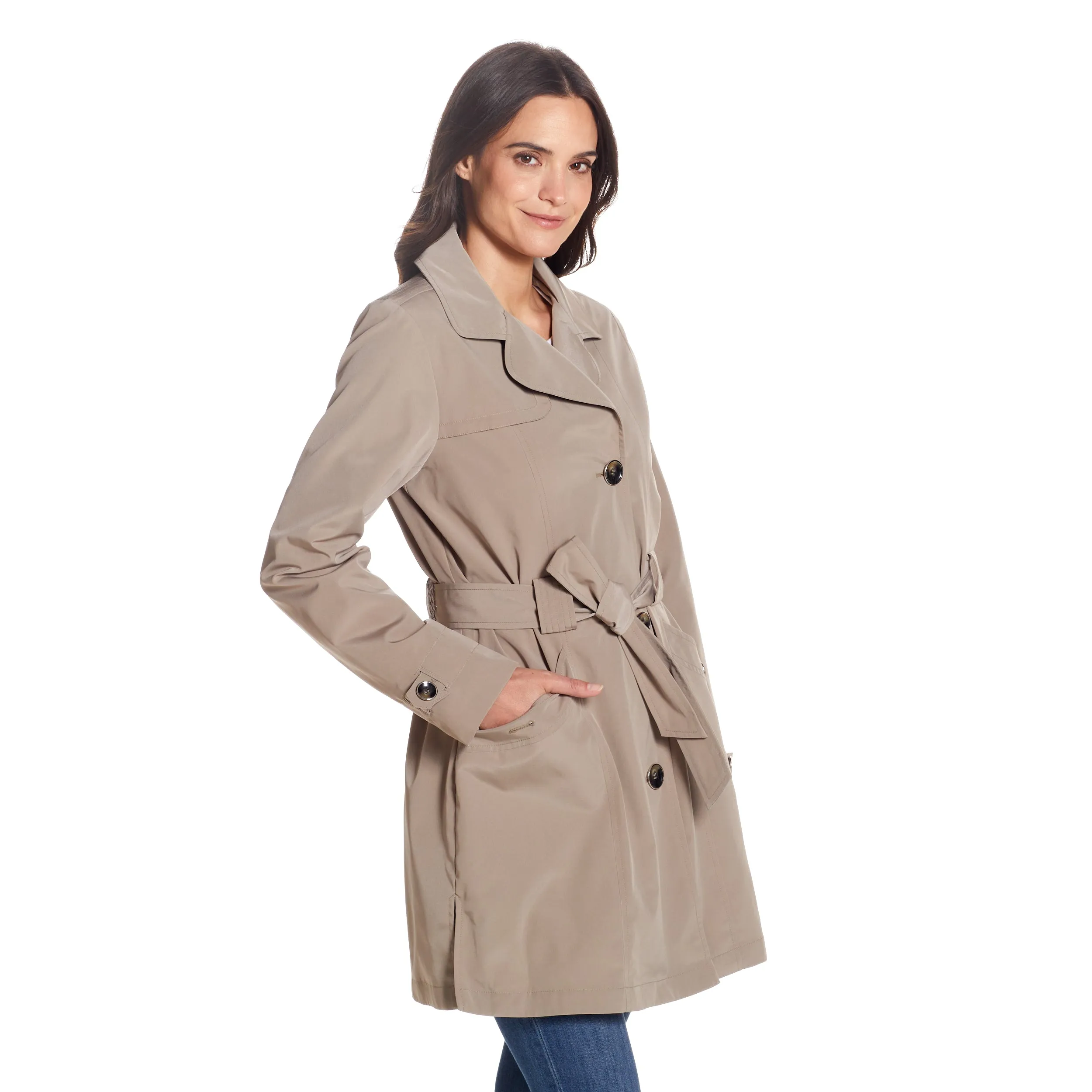 3/4 Belted Trench