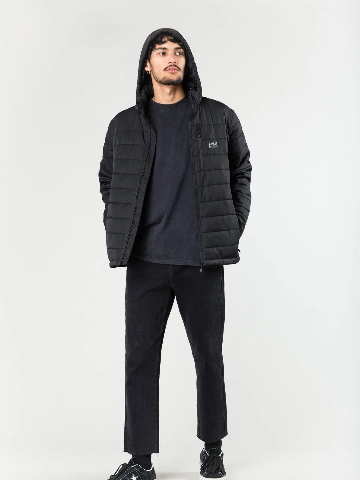 All In Puffer Jacket (Men's) - Black