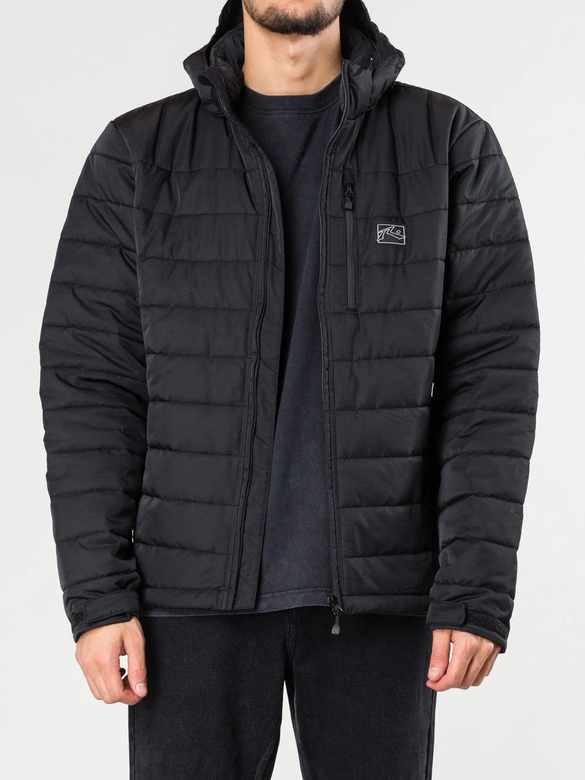 All In Puffer Jacket (Men's) - Black