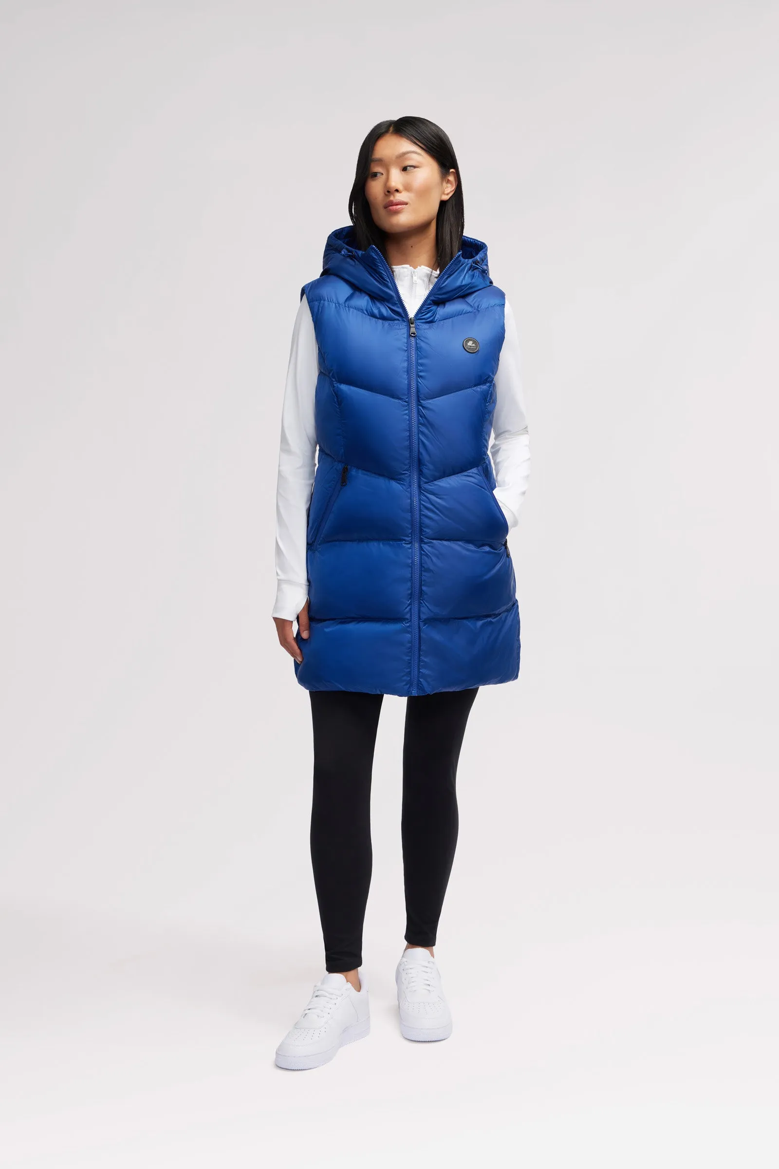 Anais Women's Mid Length Puffer Vest