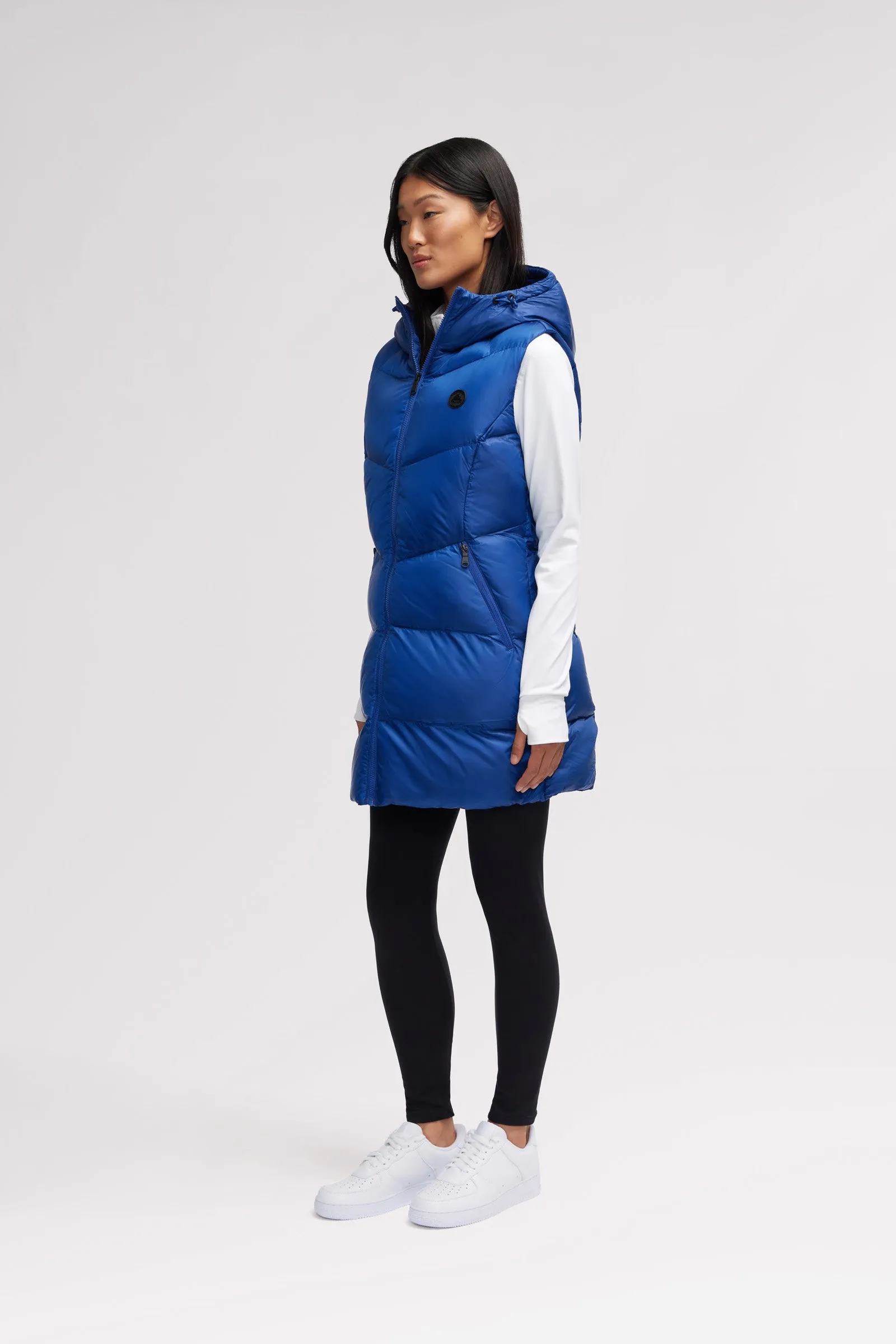 Anais Women's Mid Length Puffer Vest