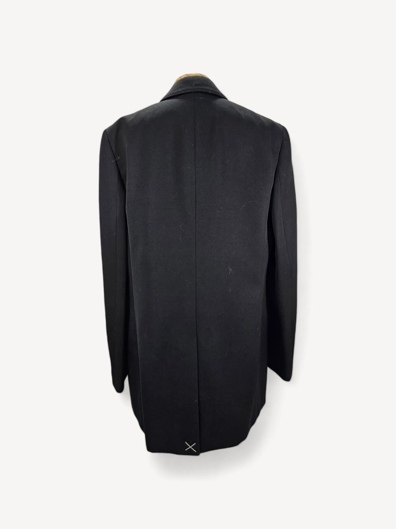 Blazer Burberry Chain-Trimmed Single-Breasted Wool Black