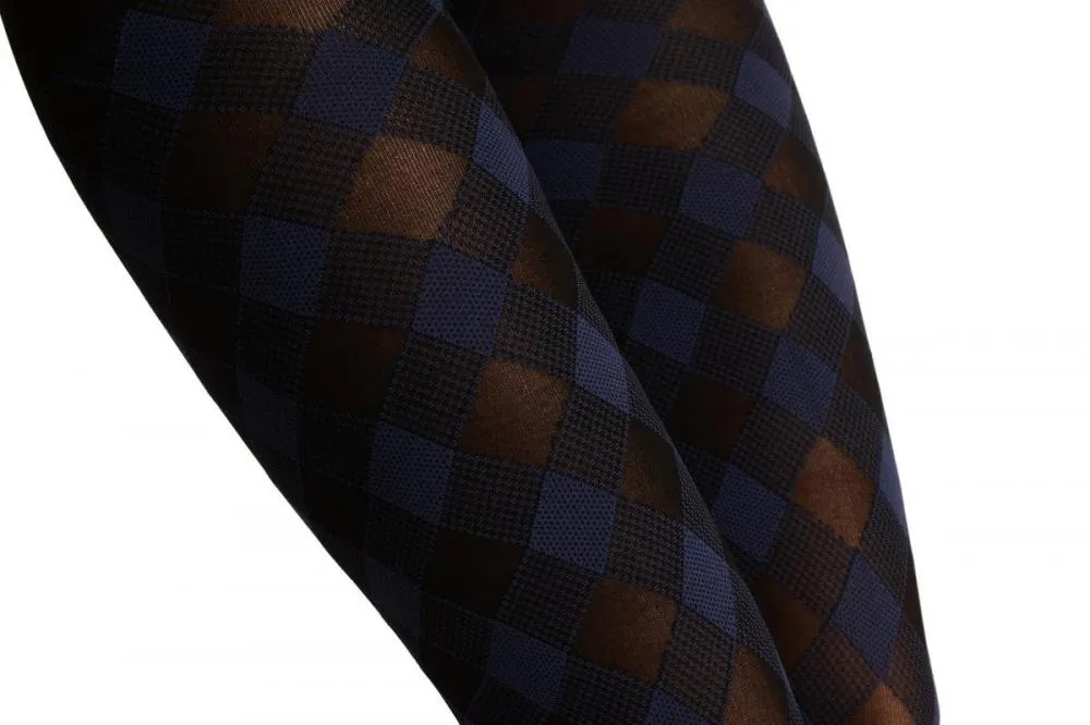 Blue & Black Woven Gingham