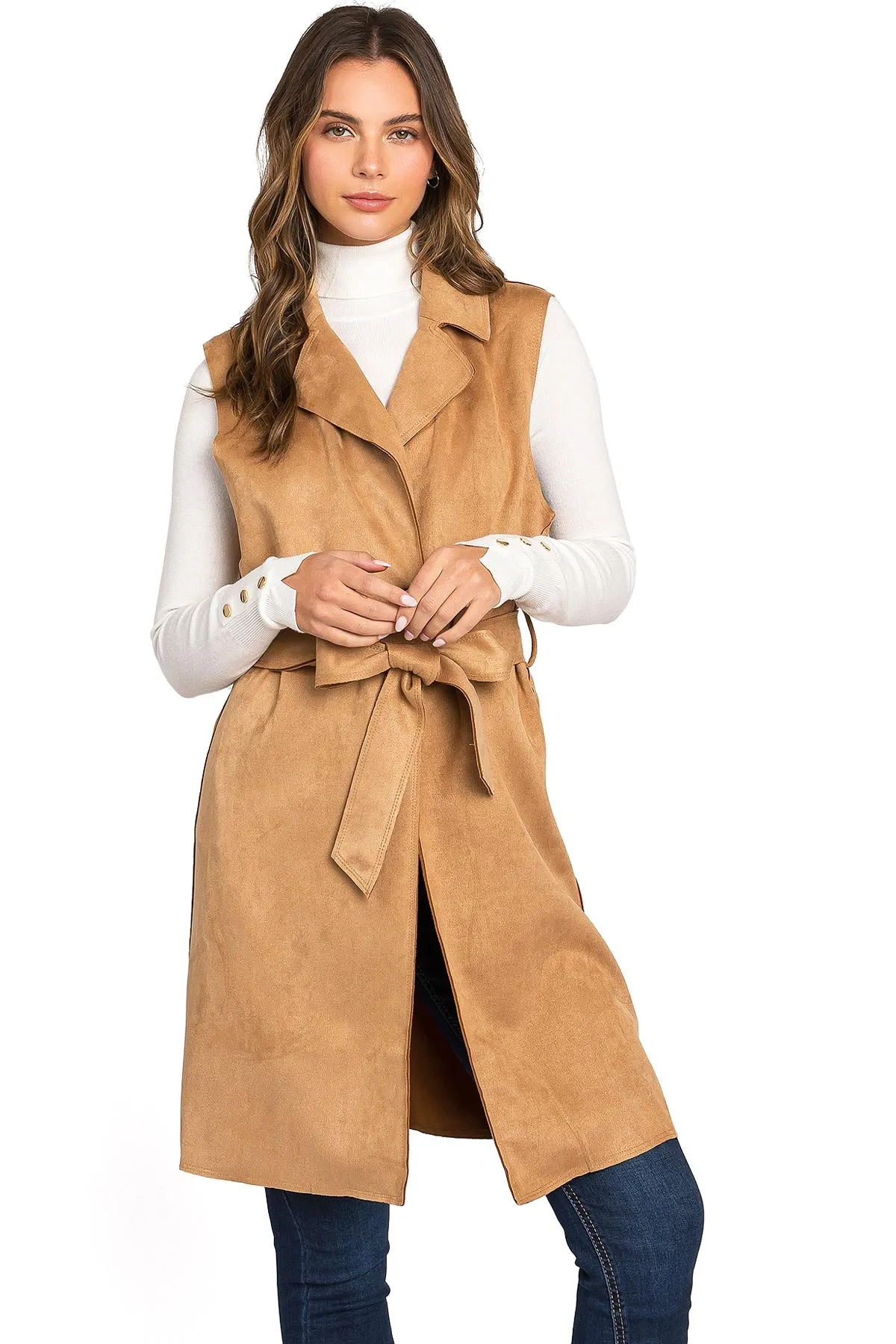 Bristol Faux Suede Vest