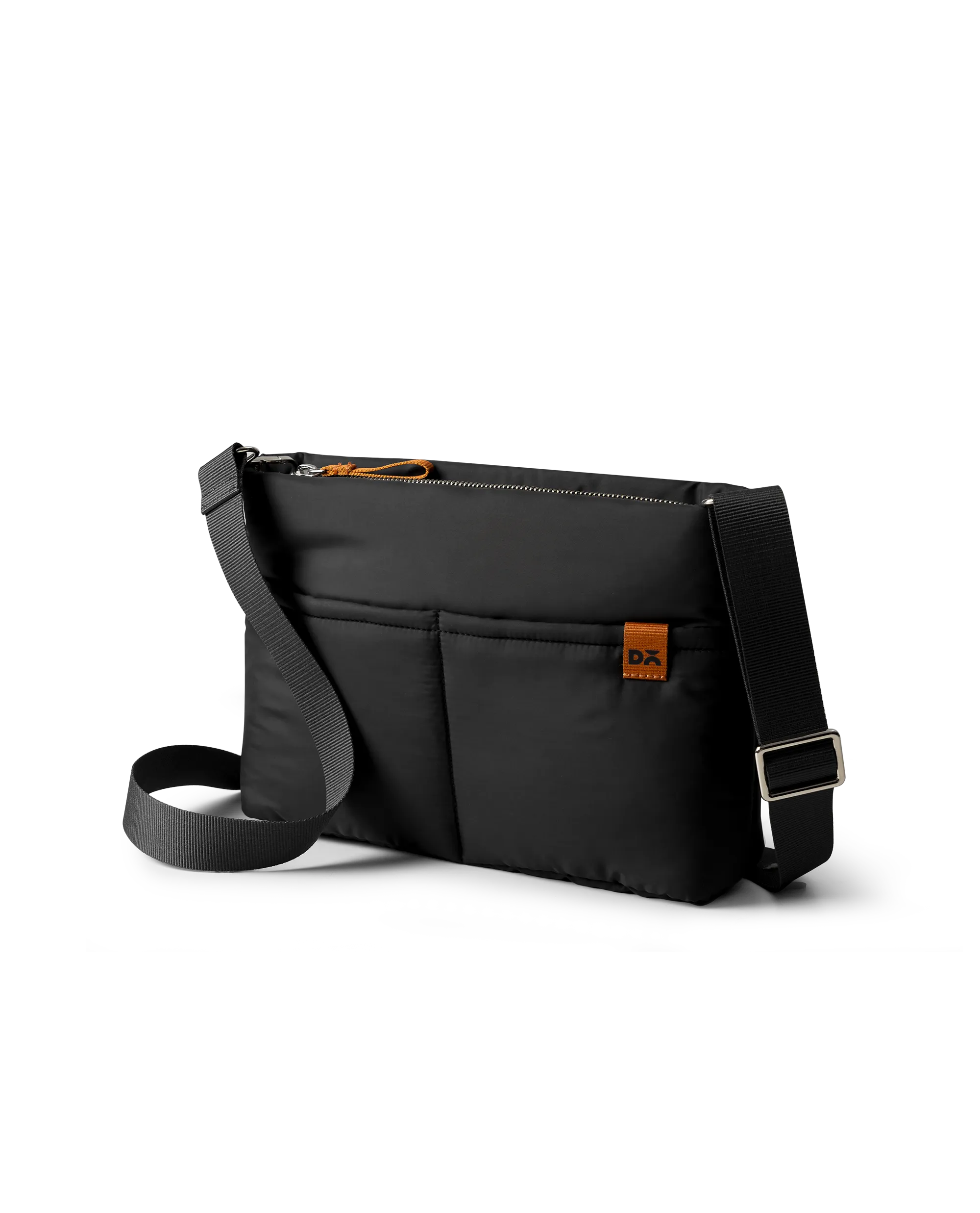 Carbon Black Retreat Crossbody Bag