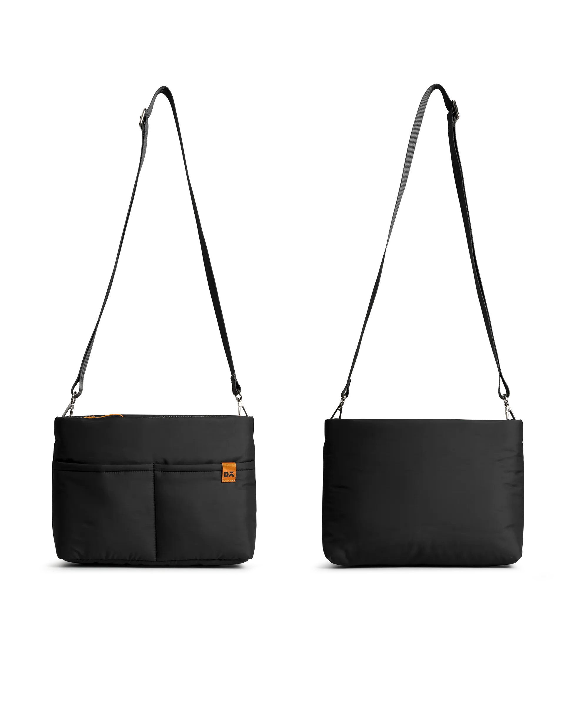 Carbon Black Retreat Crossbody Bag