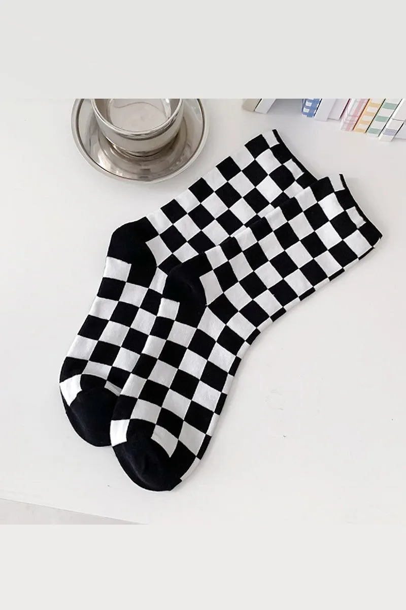 Checkered Socks