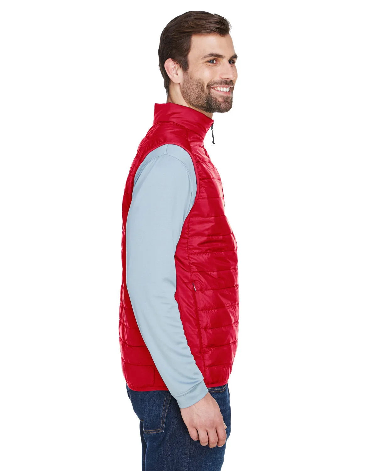 CORE365 Men's Prevail Packable Puffer Vest