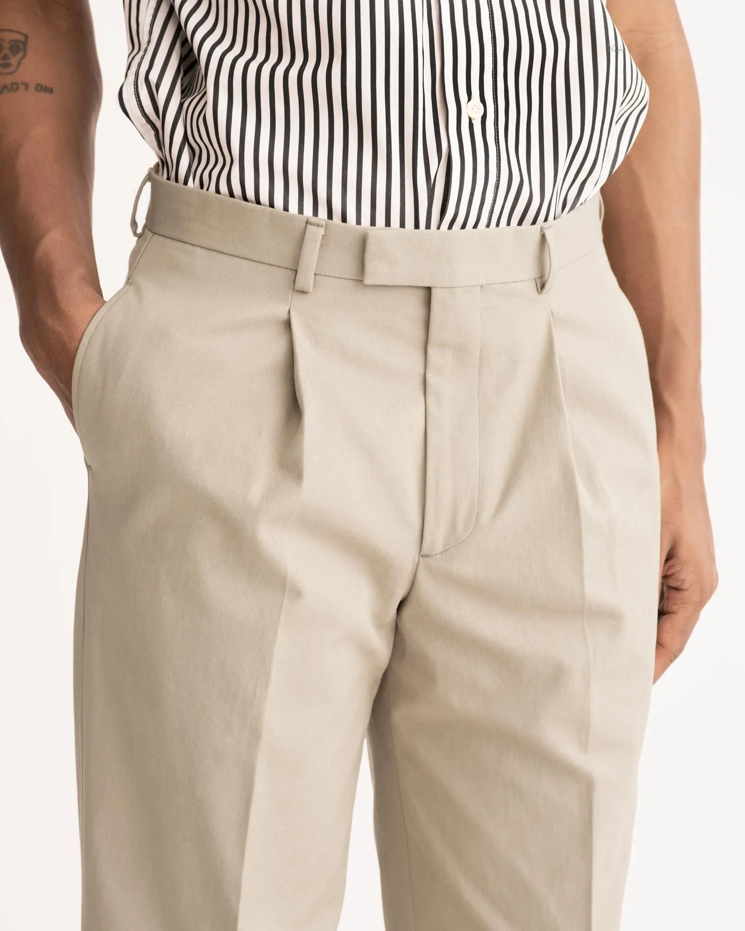 Cotton Suit Trouser