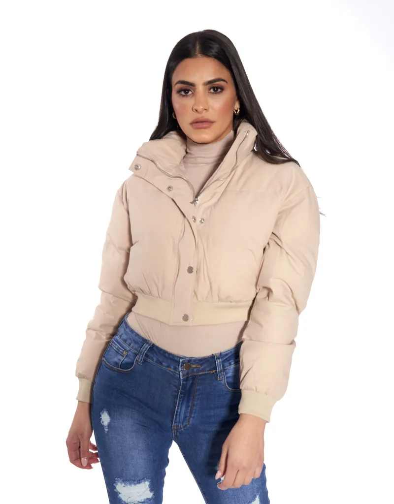 Crop Puffy Jacket