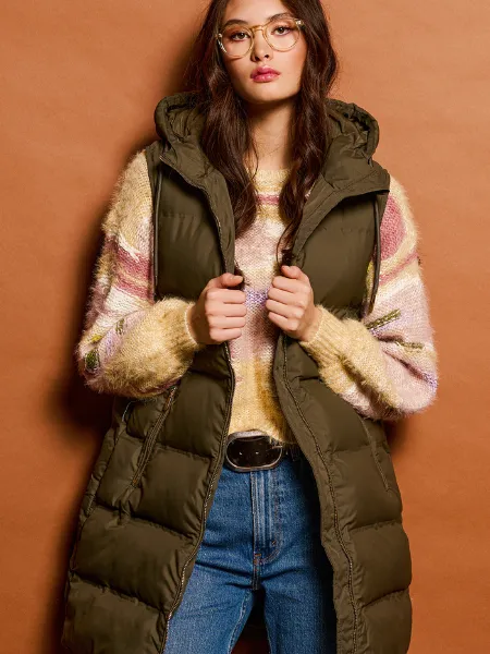 Dex Hooded Puffer Vest