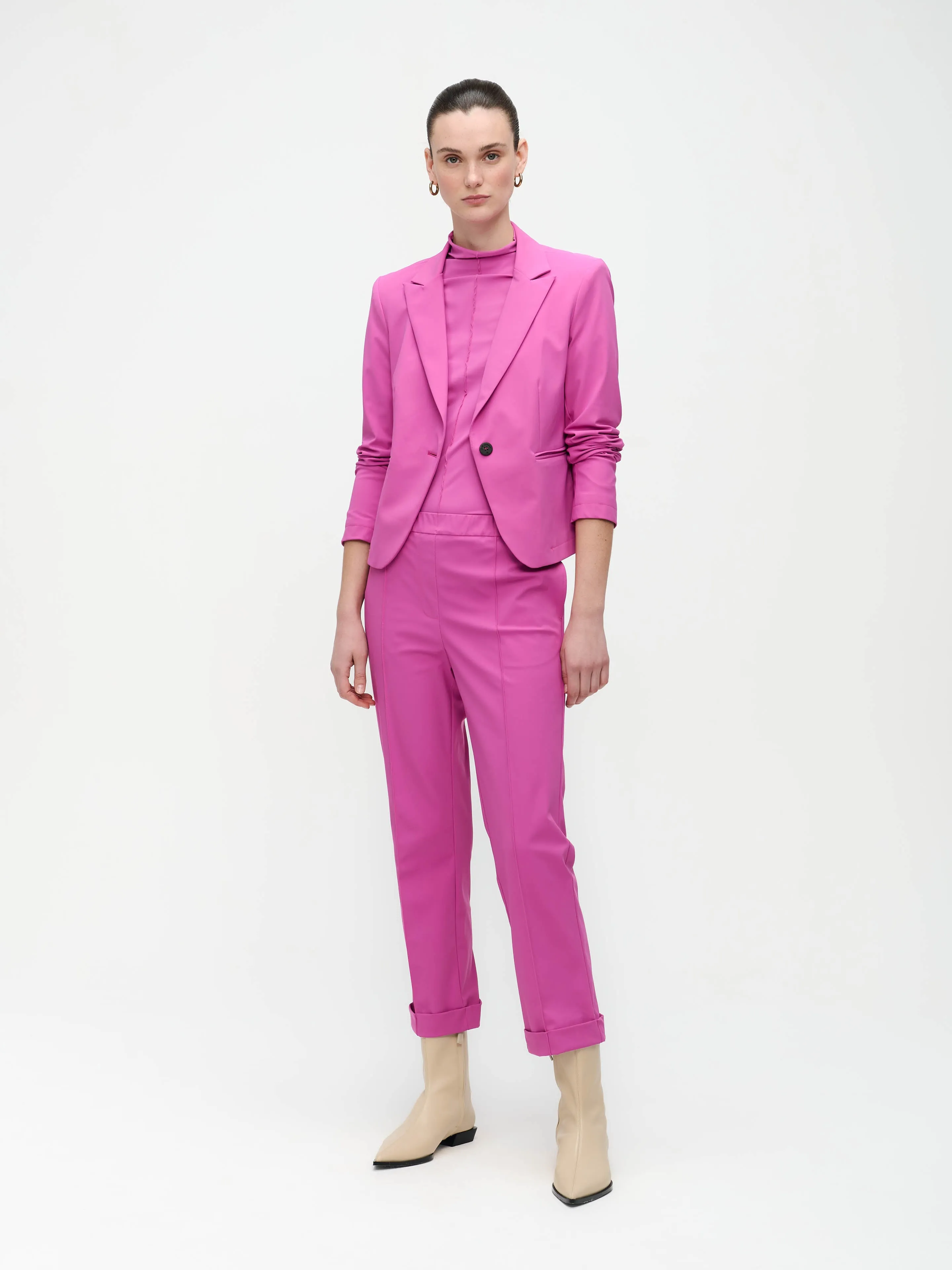 Elvira Blazer Technical Jersey | Orchidea