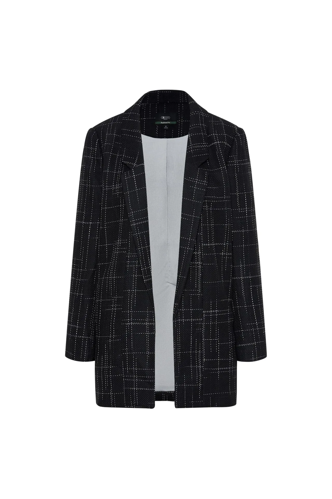 Hazel Soft Touch Check Blazer