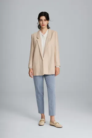 Hazel Soft Touch Check Blazer