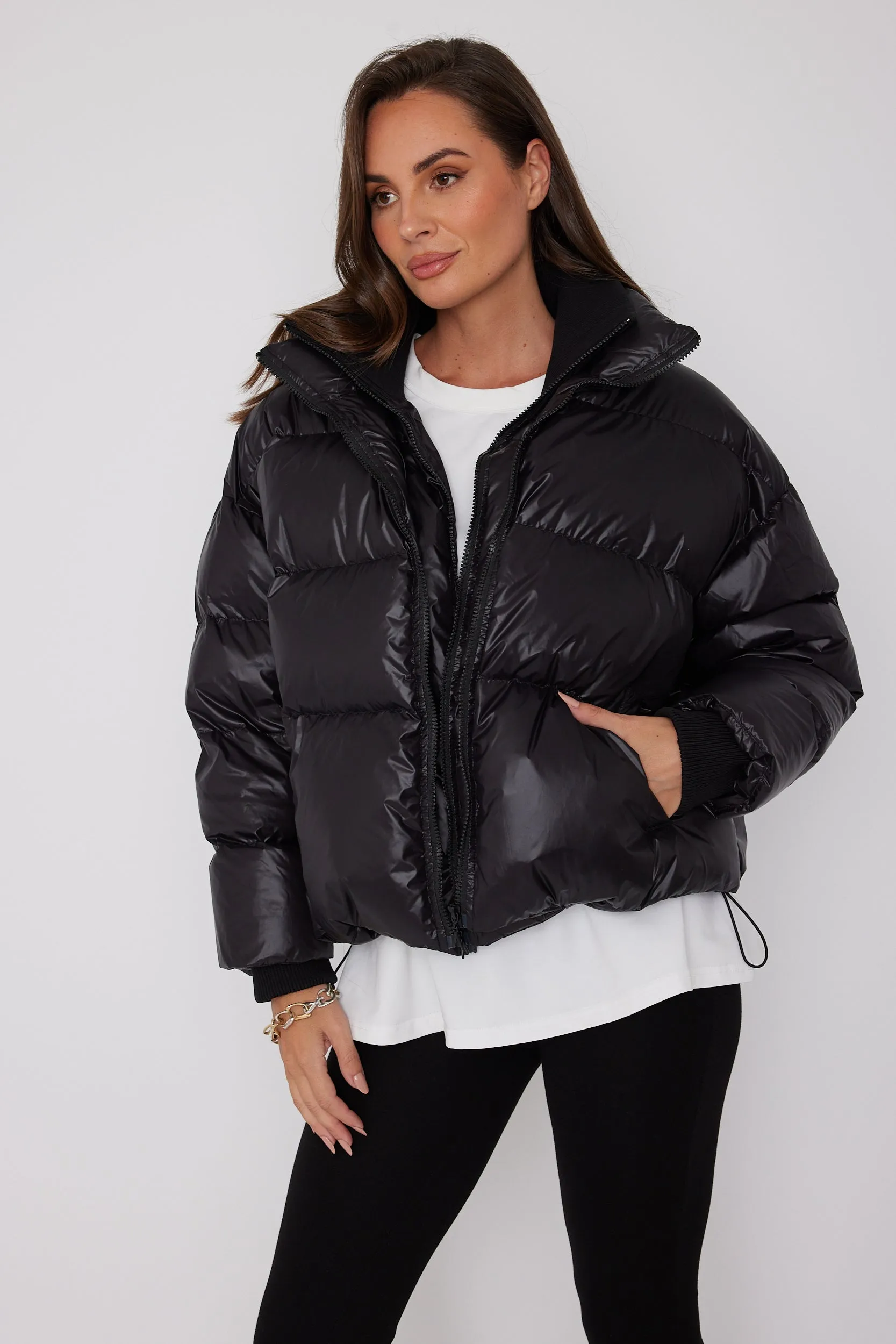 JAMISON Bomber Jacket Black