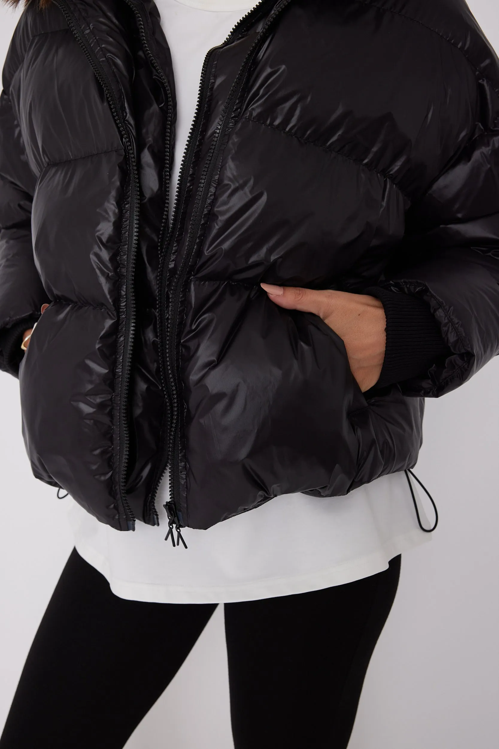 JAMISON Bomber Jacket Black