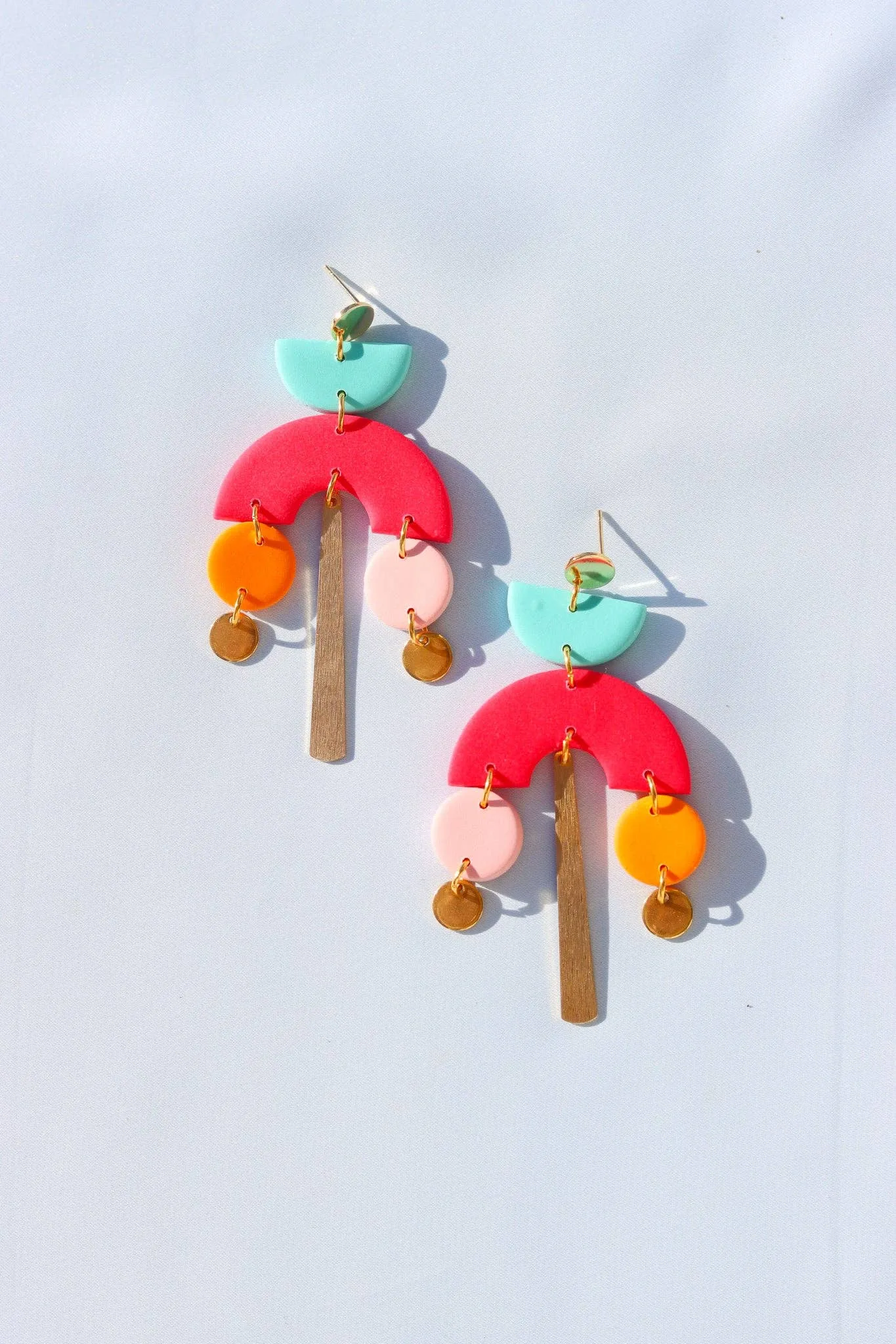 MIRANDA EARRINGS (COLOR BLOCK): Color block I