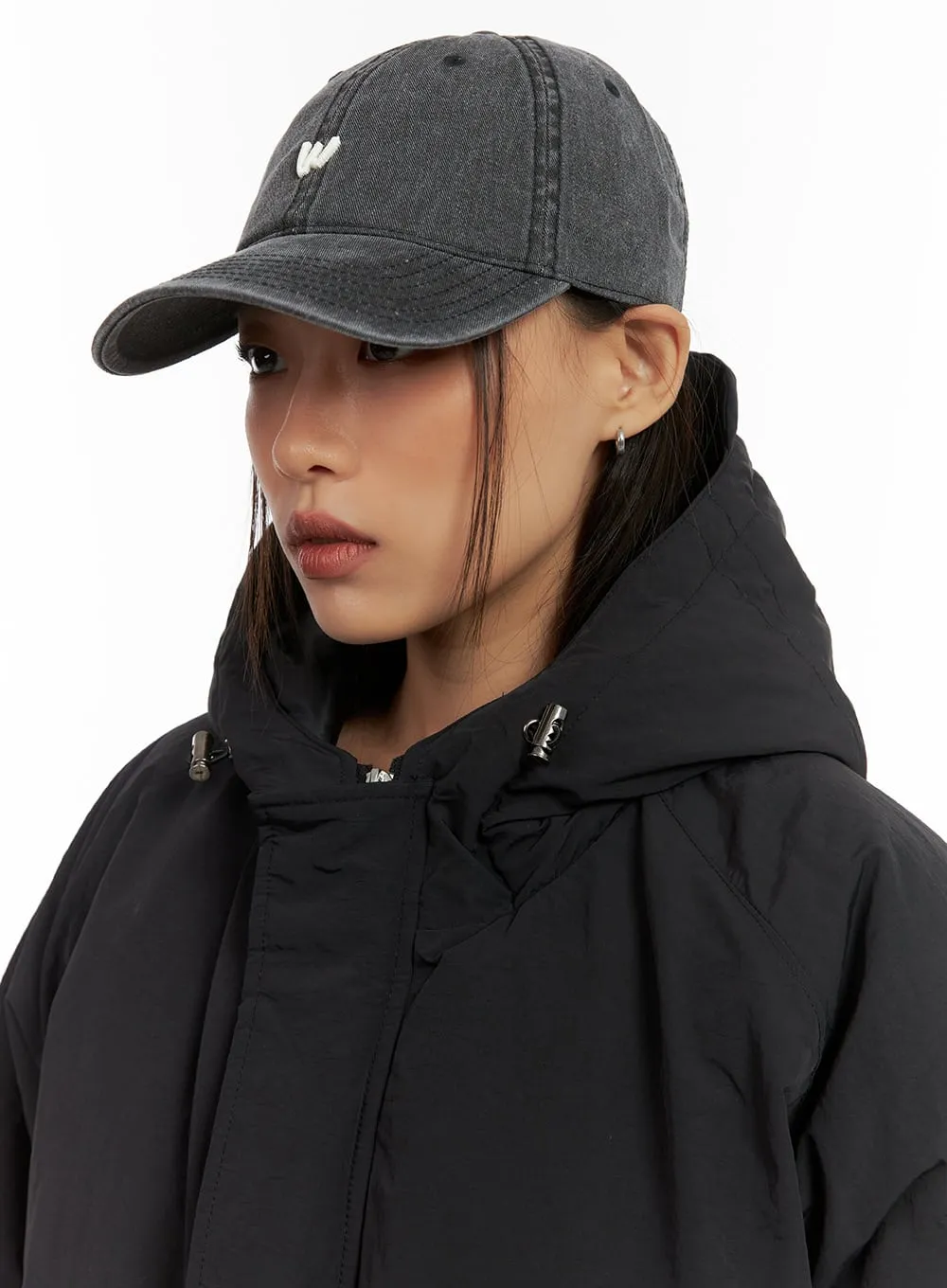 Oversized Hooded Puffer Jacket CO424