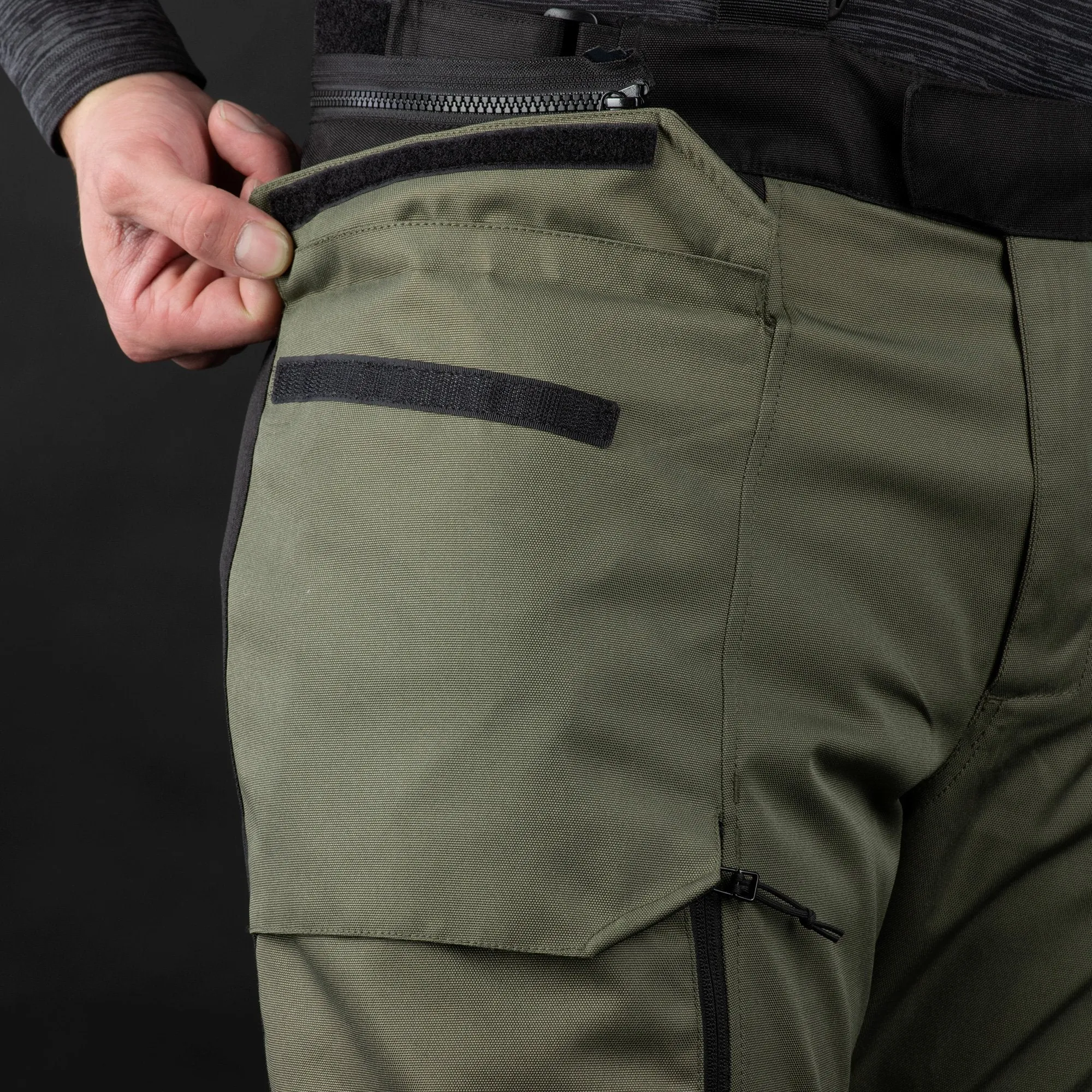 Oxford Rockland MS Pant Khaki/Blk/Fluo R