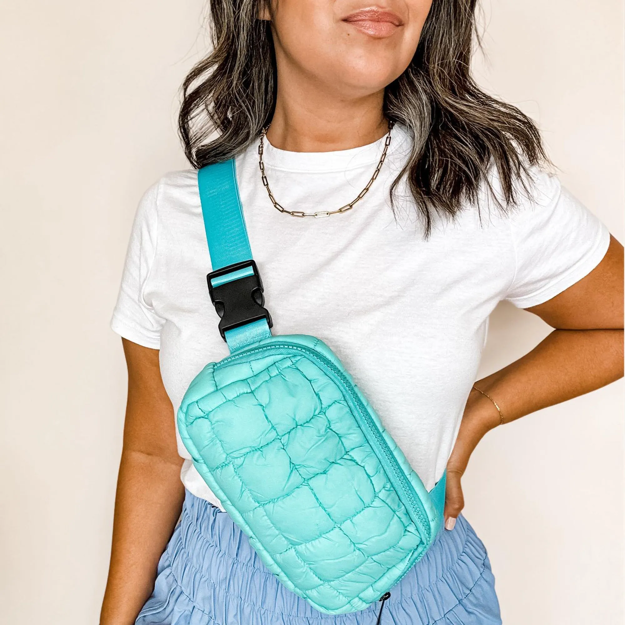 Puff Fanny Pack, Puff Waist Bag