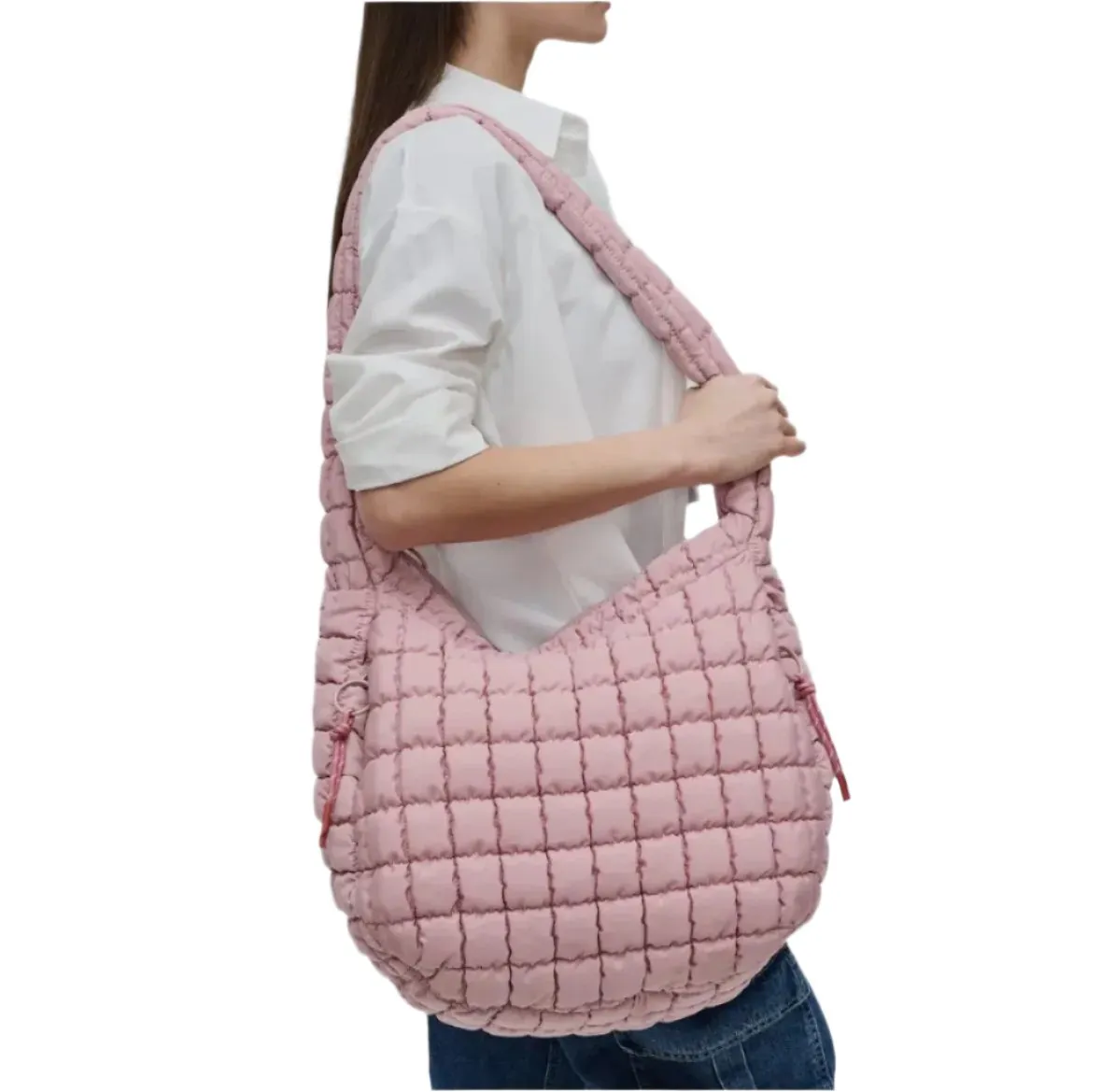 Revive Quilted Puffer Hobo