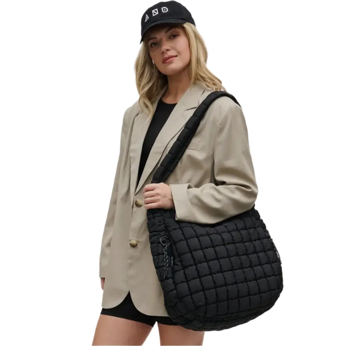 Revive Quilted Puffer Hobo