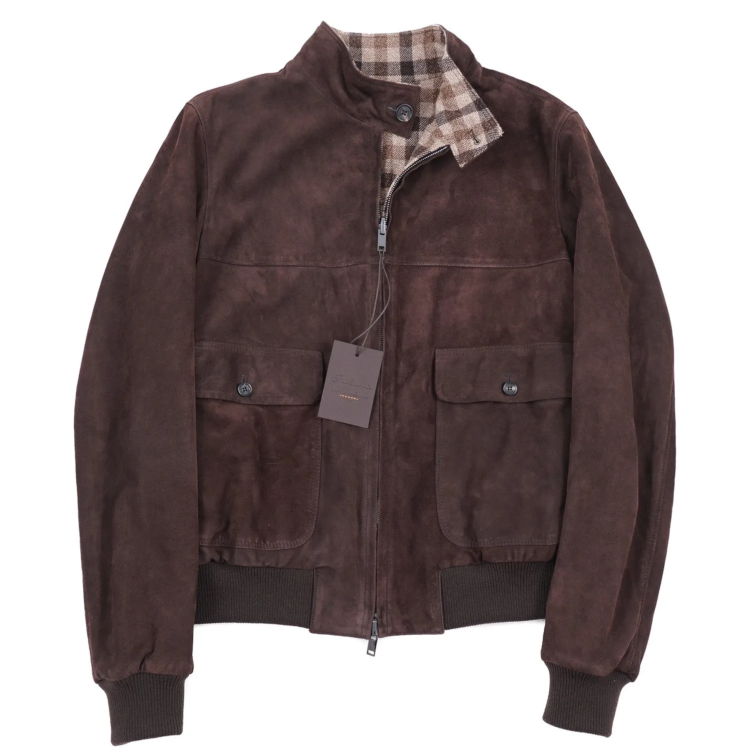 Rifugio Reversible Suede and Cashmere Jacket