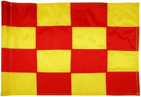 Sewn Checkered Flags - Dupont Solarmax Nylon - 200 Denier