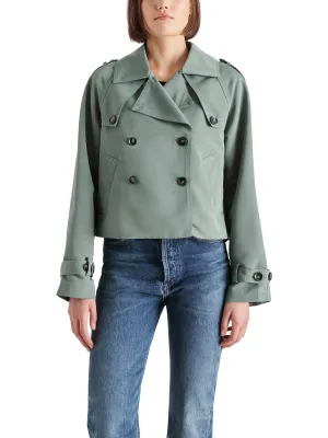 Sirus Cropped Trench Jacket