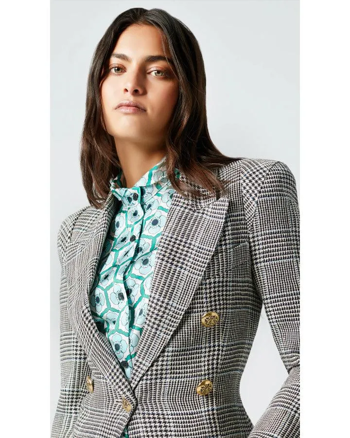 SMYTHE Not a DB Pagoda Glen Check Blazer