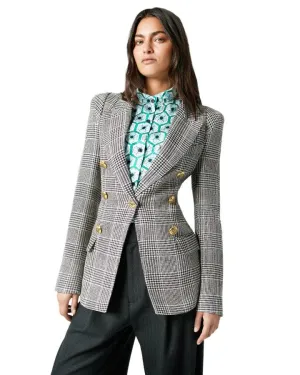 SMYTHE Not a DB Pagoda Glen Check Blazer