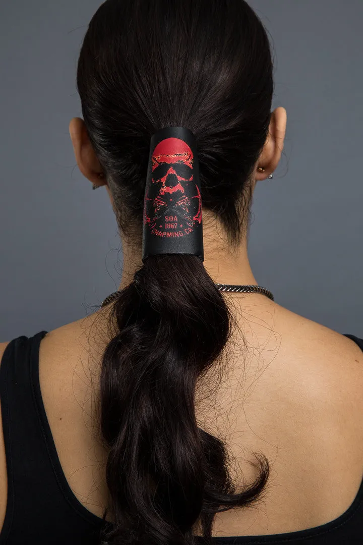 SOA Red Skull Est 1967 Embossed Hair Glove®