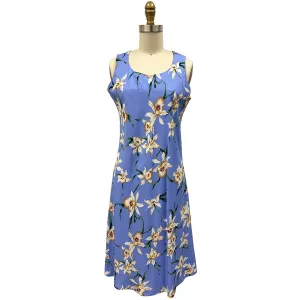 Star Orchid Periwinkle Tank Dress