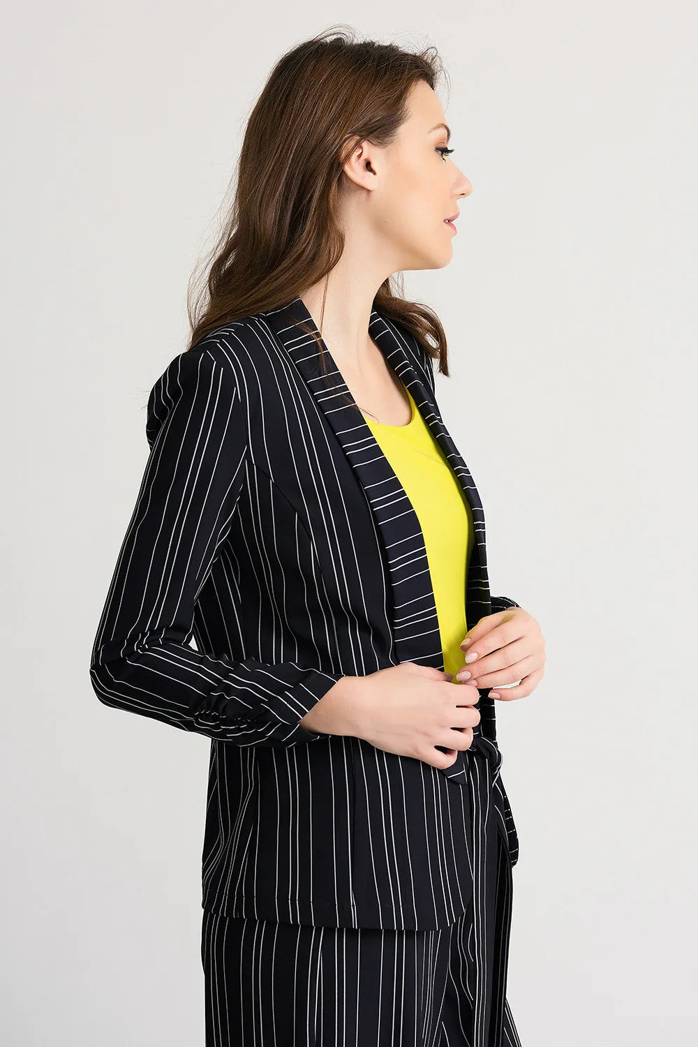 STRIPED BLAZER