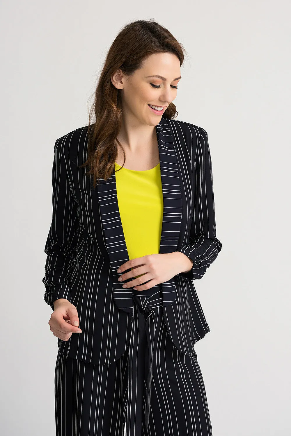 STRIPED BLAZER