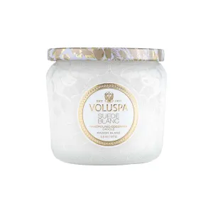 Suede Blanc Petite Jar Candle