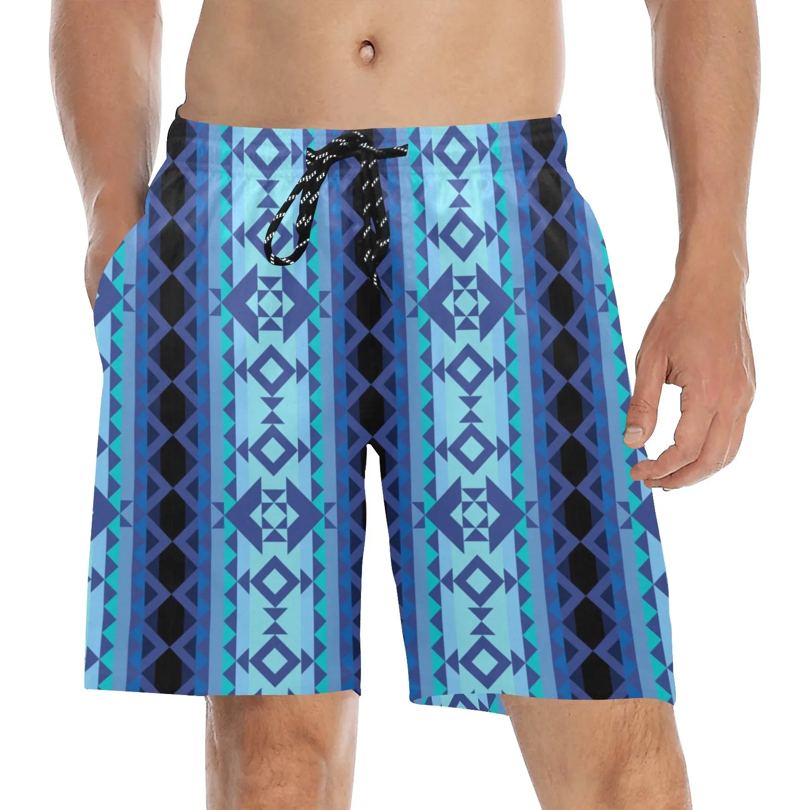 Tipi Men's Mid-Length Beach Shorts