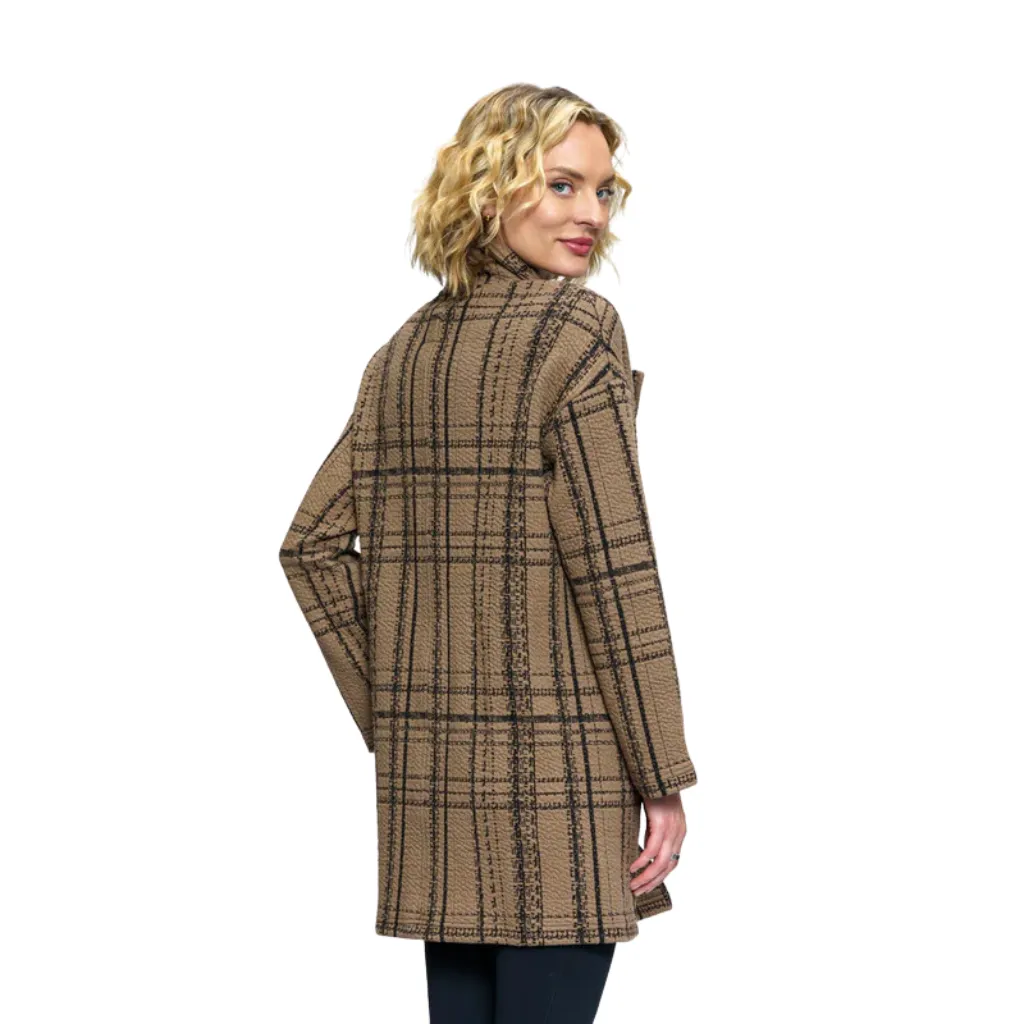 Tonia DeBellis Women's Marissa Coat - TDB Windowpane