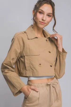 Trench Crop Jacket