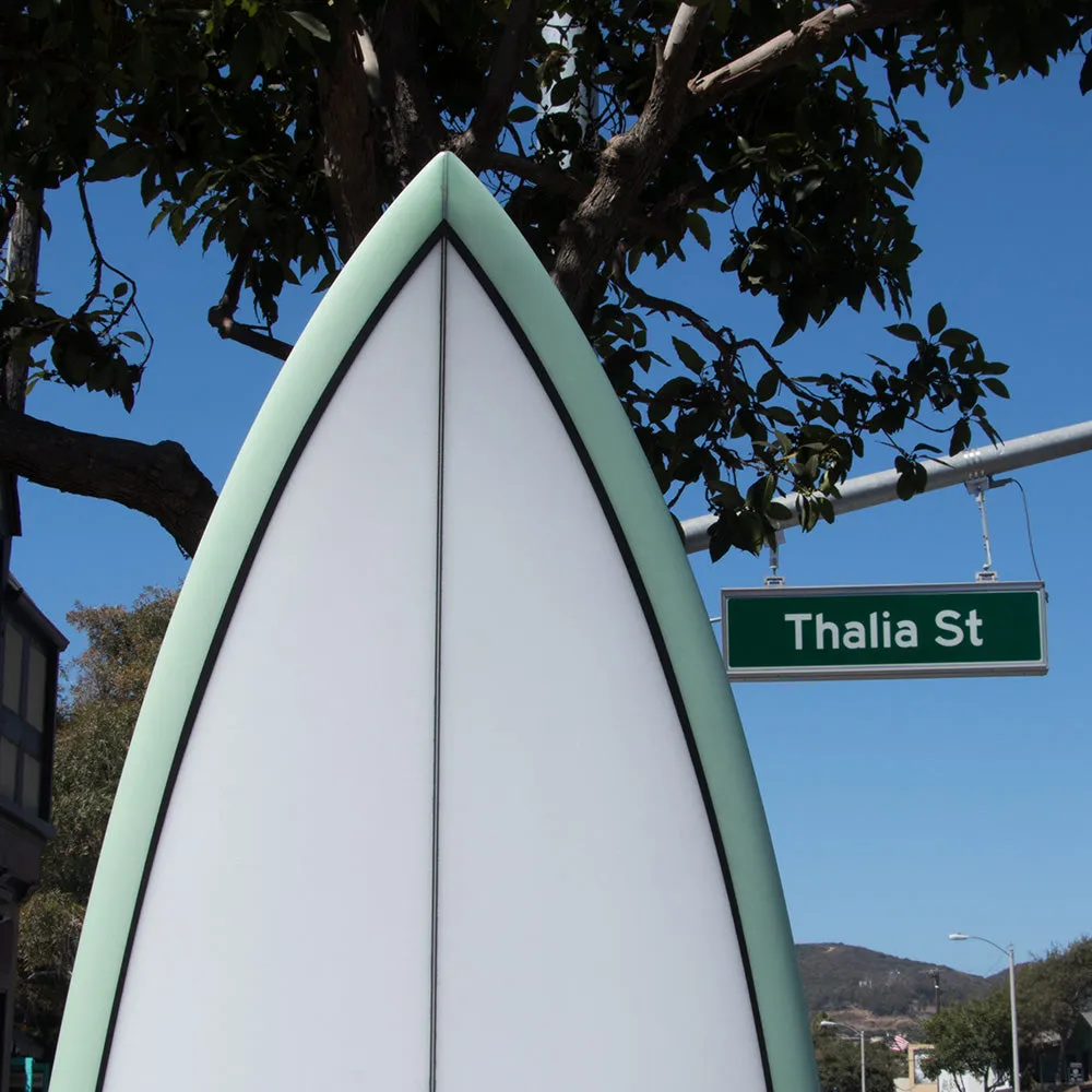 Tyler Warren 7’5" Pintail Single Fin Surfboard