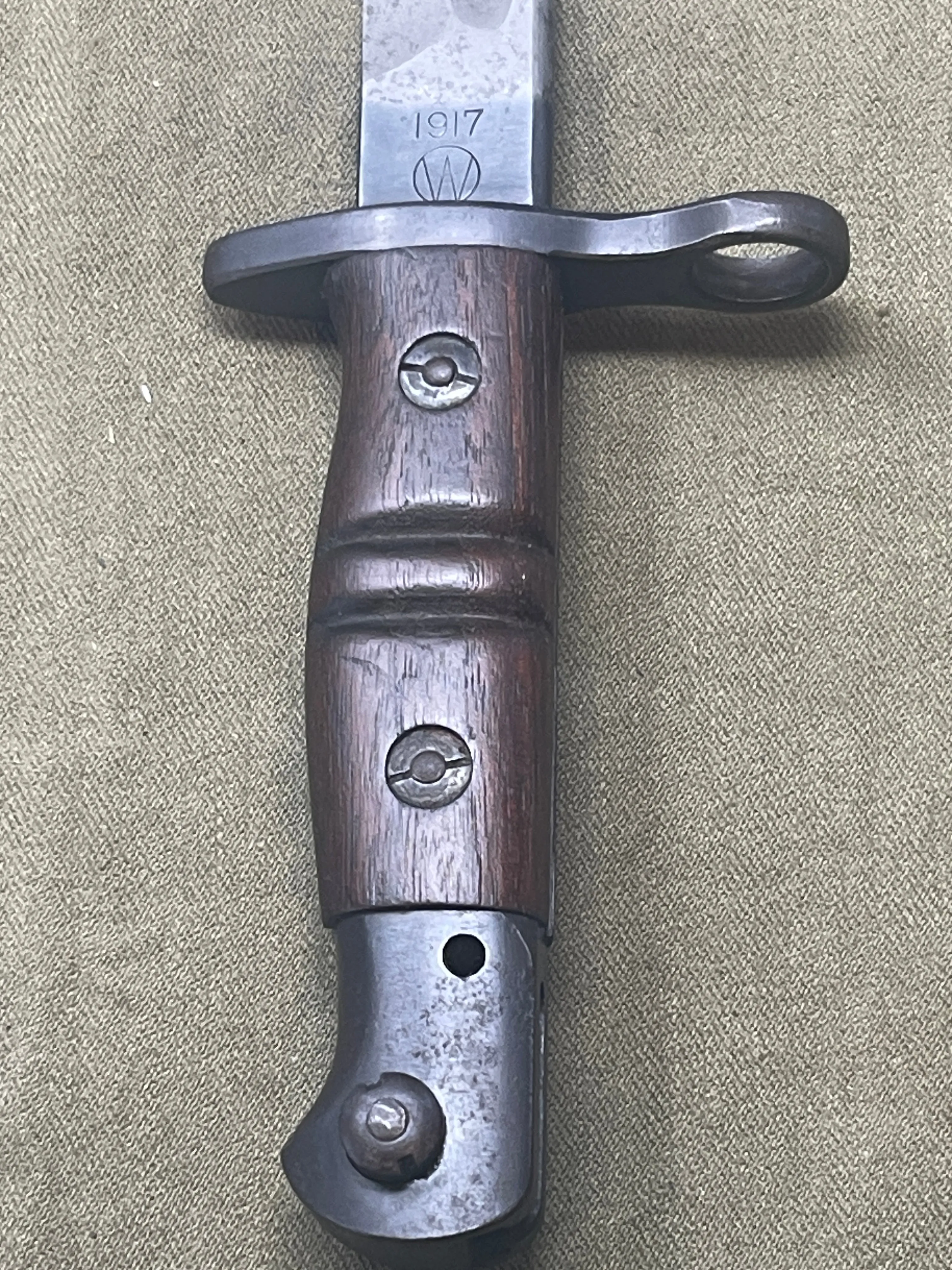 US Army WW1 P17 Winchester Bayonet, M1917.