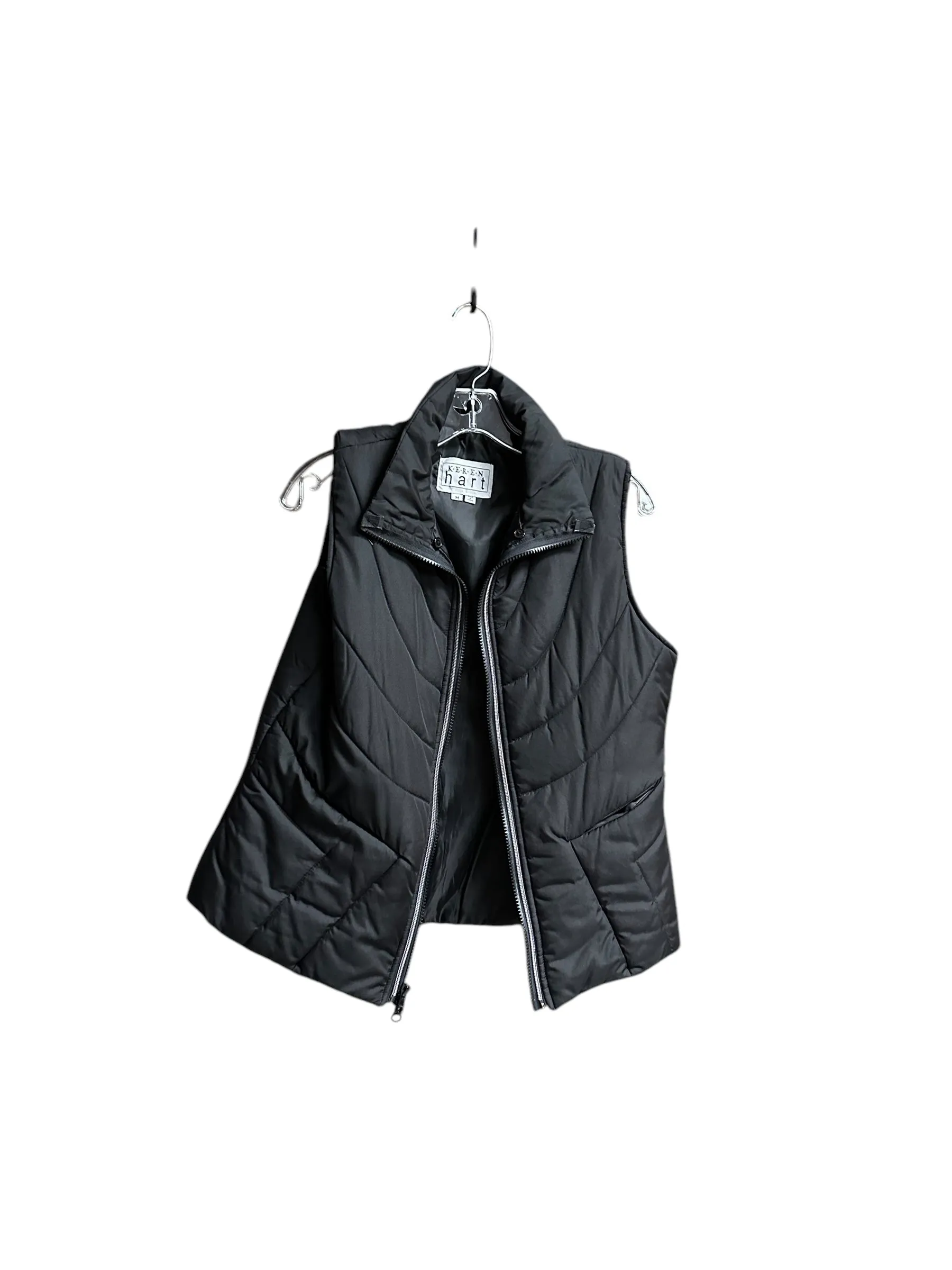 Vest Puffer & Quilted By Clothes Mentor In Black, Size: M