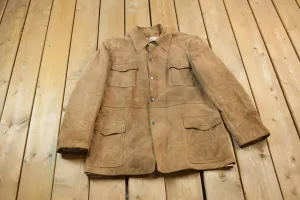 Vintage 1980s Weathermate Suede Jacket