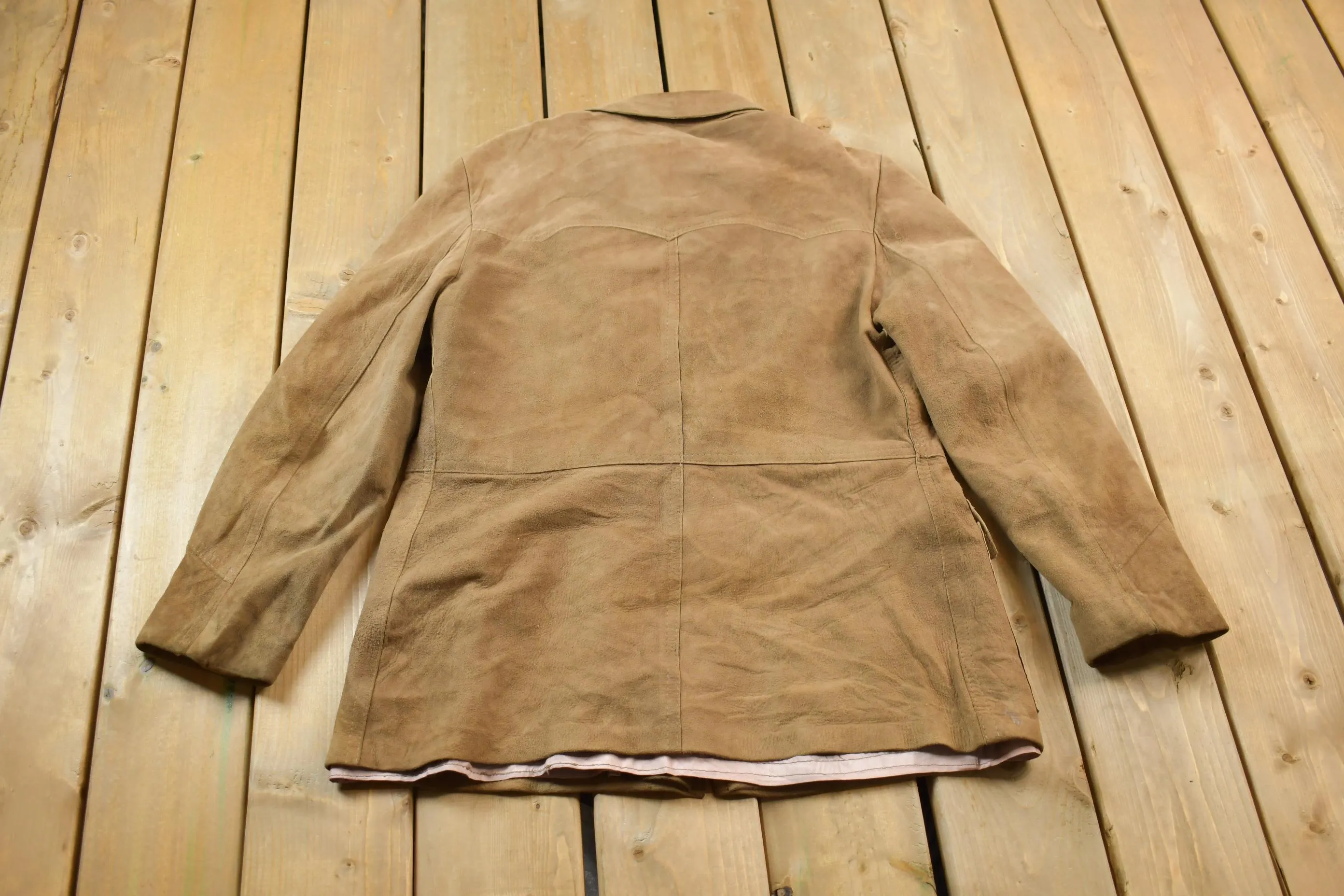 Vintage 1980s Weathermate Suede Jacket