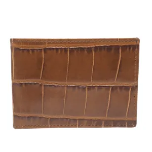 Wallet 6CC Embossed leather