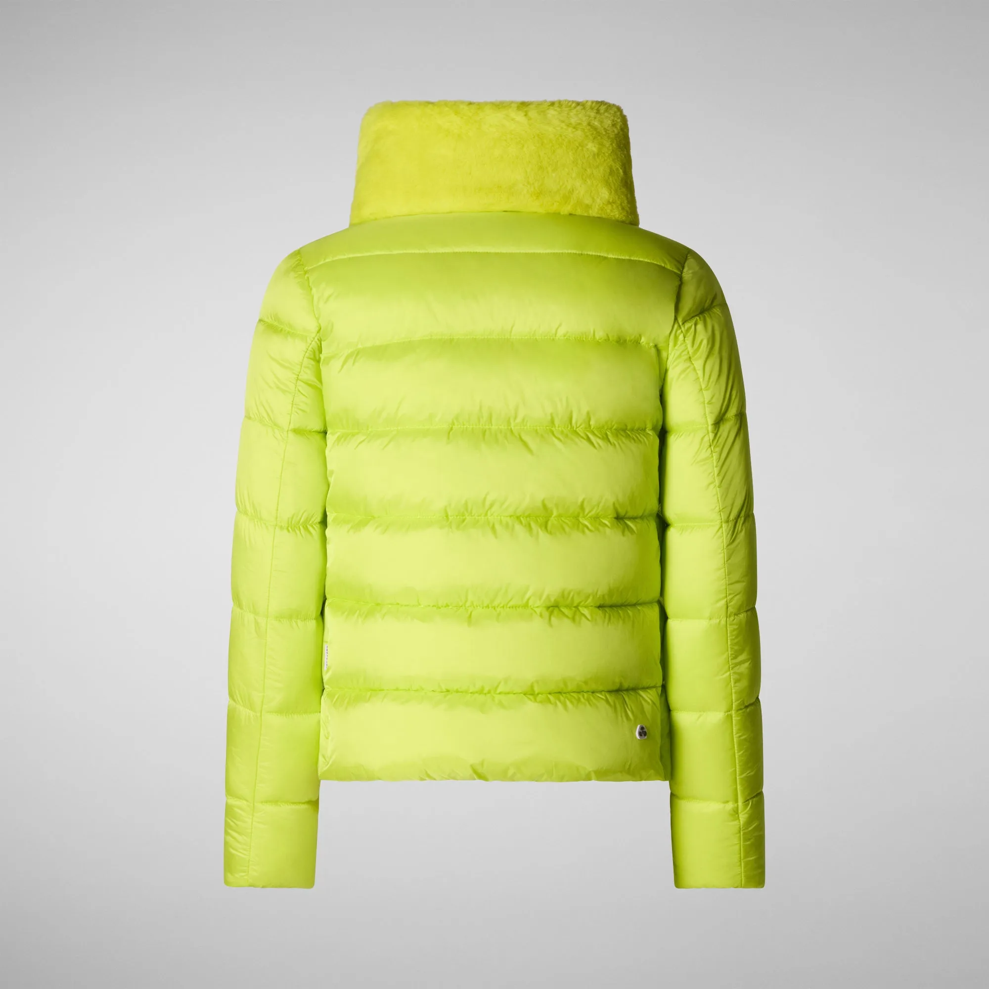 Women's animal free Puffer mei in lichen green