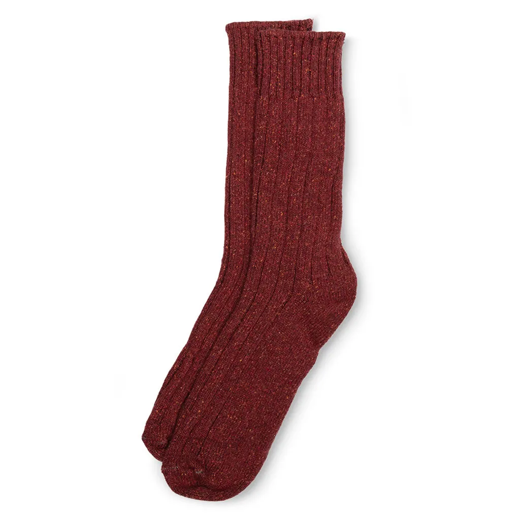 Wool and Silk Boot Socks